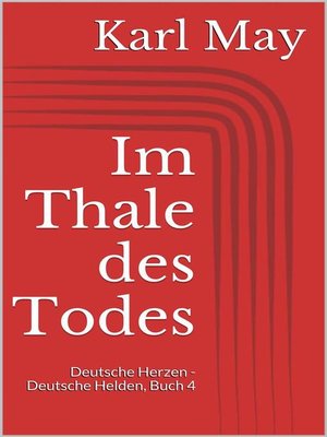 cover image of Im Thale des Todes